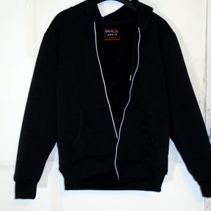 Galaxy by Harvic Mens Full Zip Fleece Hooded Sweat